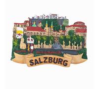 3D Salzburg Austria imán para nevera, hogar y cocina, adhesivo magnético, diseño de salzburgo (Austria), imán para nevera, viaje, recuerdo de regalo
