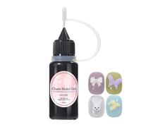 3D Sculpting Gel, Clear Molding Gel For Silicone Nail Charms Molds Quick Dry Gels Glue Modeling Carving Flowers Design, Non-Sticky Nail 3D Gell For Beginner Professional Salon Painting Home Manicure