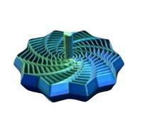 3D Sensory Fidget Star - Decoración de Escritorio en | Juguete sensorial Impreso 3D con diseño Giratorio, categoría de Escritorio y Sala de Clases con Enfoque y relajación Uso para Oficina y