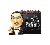 3D Sicilia Sicilia Italia Refrigerador Imán de Nevera Recuerdos Turísticos Hecho A Mano de Resina Artesanía Pegatinas Magnéticas Inicio Cocina Decoración Regalo de Viaje