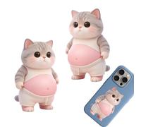 3D Silicone Fidget Sticker - Soft Belly Press Toy, Fun Squeeze Sensory Decoration, Cute Stress Relief Accessory, Play Item | Reward Gift for Notebooks Car Pencil Cases Tablets Water Cups Preschool