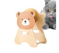 3D Sisal Cat Scratcher Ball Toy In Or Bear Shape | 11x10.6x8.7 Or 13.8x12.6x9.8 Inch Ball Scratcher | Durable Sisal Scratching Toy For Indoor Cats | Interactive Cute Animal Design