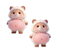 3D Soft Belly Sticker, 16x12x1.5cm, Flexible Silicone Squeeze Pad, Sensory Fidget Surfaced, Tactile Relaxation Tool, Desk Accessory, Pressures Relief Mat