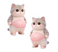 3D Soft Belly Sticker, 16x12x1.5cm, Flexible Silicone Squeeze Pad, Sensory Fidget Surfaced, Tactile Relaxation Tool, Desk Accessory, Pressures Relief Mat