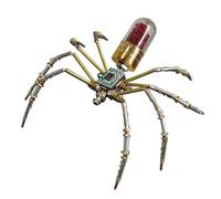 3D Spider Puzzle | 3D Metal Mechanical Fun Handmade Board Game | Spider Model Puzzle | Educational And Cognitive Skill Activity | Classroom School Party Leisure Home Family Time | Holiday Festival Fri