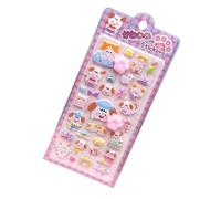 3D Sticker - 4.13 inches Animal Paw Print Strong Adhesive Decal | Cartoon Cute Tiny Stickers,for Kids Girls Boys Laptop Water Bottle Scrapbook Notebook Journal Classroom Rewards