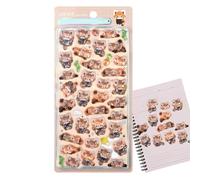 3d Sticker, Aesthetic Japanese Design, 1 Piece, Thick Puffy Stickers Cartoon Cute, Cute Small Stickers, Diy & Craft Ready, For Scrapbooks Planner Journals Laptops Phone Case Diy