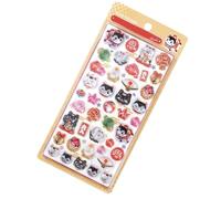 3d Sticker, Aesthetic Japanese Design, 1 Piece, Thick Puffy Stickers Cartoon Cute, Cute Small Stickers, Diy & Craft Ready, For Scrapbooks Planner Journals Laptops Phone Case Diy