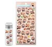 3D Sticker - Japanese Style Decal Sheets Cute | Mini Decorative Stickers for Girls, Boys, Scrapbooking, Journals, Phones, Crafts or Classroom Projects, 7.87x3.74x0.24in