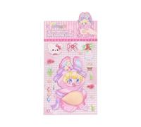 3D Sticker - PVC, Scrapbooking Sticker Soft Belly Design | Cartoon Girl Shape Journaling And Decorative Decal, Planner Decal For Kids, Adults, Planner, Classroom Rewards, Laptop, Diary, Water Bottle