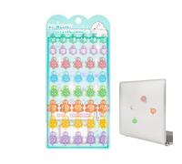 3D Stickers | 55g Cute Relief PVC Decorative Scrapbooking Decals Self Adhesive Craft Stickers | Phone Case Notebook Journal Laptop Kids Party Favors