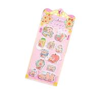 3d Stickers - Animal Water Puffy Stickers | Decorative Labels With Raised Texture, Puffy Scrapbooking Art With Cartoon Theme For Classroom Reward, School And Educational Supplies, Journal Decoration