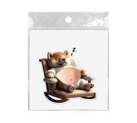 3D Stickers - Cartoon Puppy Decals With Soft Belly, Raised Tactile Animal Graphics, Squishy Padded Pet Embellishments, Creative Scrapbooking Supply, Educational Reward, Small Dog Journal Kit