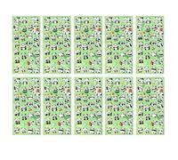 3d Stickers - Cartoon Resin Decals 10 Pieces, Cute 3d Stickers | Mini 3 D Embossed Decorative Sticker For Phone Case Journals Cards Planners Wrapping Diaries Children Classroom School Preschool