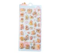 3D Stickers - Cute Funny Removable Decals for Kids and | Capybara Bubble Stickers with Colorful Designs, Safe PVC Material for Home, Party, Classroom, Scrapbooking, Journals, Crafts, and Birt