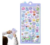 3d Stickers - Cute Small Funny Supplies, Kids Stickers | Mini 3d Embossed Decorative Sticker For Phone Case Journals Cards Planners Wrapping Diaries Children Classroom School Preschool Elementary