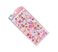 3D Stickers - Decorative Stickers for Craft | Resin Texture with Glossy Finish Adds Fun and Creativity Ideal for Kids Adults Teachers Students and Classroom Decoration Projects Use, 20x9.5cm