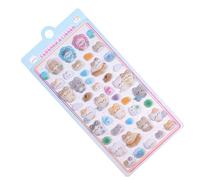 3D Stickers - Felt, Flocking, 20x9.5x0.5cm, Animal Decals, Journal, Kids Craft Stickers For Girls, Teens, Journals, Skateboards, Classroom, Notebook, Luggage, Birthday Reward