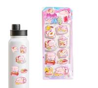 3D Stickers For Kids - 220x93mm Animal Water Smartphone Labels - Effortless 3D Cartoon Stickers,for Notebook Birthday Decoration Classroom Business Teacher School Reward