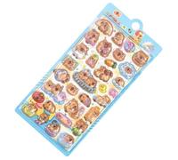 3D Stickers for Kids | Capybara Reusable Cartoon,Fun Scrapbooking Animal Decals Children Journal Computer Birthday Christmas Home Party Favors Classroom
