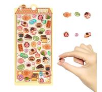 3D Stickers Scrapbooking - Japanese Style Decals with Cute Water Bottle, Laptop Stickers, Crafting Accessories for Scrapbooking, Journaling, Card Making, School Projects, Party Favors