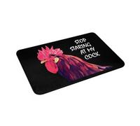 3D Stop Staring at My Cock Non-Slip Floor Mat Durable Carpet Rug for Kitchen Entrance Home Bathroom Footpad Mats-60x90cm