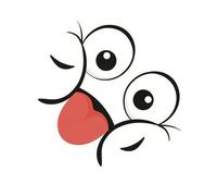 3D Surprised Face Toilet Decal, Funny Toilet Stickers for Bathroom, Waterproof Toilet Cover Lid Vinyl Decals Durable Restroom Decoration (5)