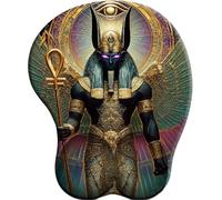 3D Tappetino per Mouse Supporto per poggiapolsi antidolorifico Les ailes du Pharaon antidolorifico per poggiapolsi Comodo tappetino per Mouse ergonomico per ufficio/giocatore/OL/programmatore