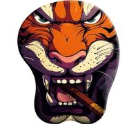 3D Tappetino per Mouse Supporto per poggiapolsiLe Parfum persistant de la gueule du Tigre antidolorifico per poggiapolsi Comodo tappetino per Mouse ergonomico per ufficio/giocatore/OL