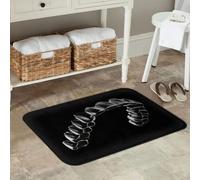 3D The Dentist Dental Graphic Antideslizante Felpudo Felpuda Alfombra Alfombra para Entrada a la Cocina Baño Sala de Estar Tapetes para los Pies-60x90cm