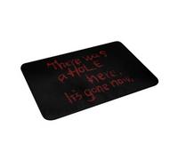 3D There Was a Hole Here It’s Gone Now Silent Hill Quote Anti-Slip Floor Mat for Kitchen Entrance Home Bedroom Footpad Mats-40x60cm