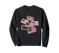 3D USA Flags Love USA I Love America Meme Bandera Americana Sudadera