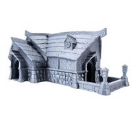 3D Vikings Fishermen's Village - Juego de taberna de 28/32 mm, paisaje RPG de mesa sin pintar, perfecto para Dungeons & Dragons, Warhammer y otros juegos en miniatura
