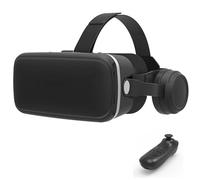 3D VR Gafas de Realidad Virtual, Gafas VR Auriculares con Lentes HD Anti luz Azul, Compatible con Smartphones de 4,7-6,6 Pulgadas, por Android/Phone, Regalo para niños y Familia(B)