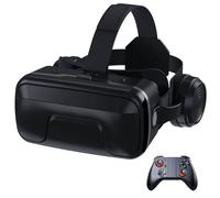 3D VR Gafas de Realidad Virtual, Gafas VR Auriculares con Lentes HD Anti luz Azul, Compatible con Smartphones de 4,7-6,6 Pulgadas, por Android/Phone, Regalo para niños y Familia(C)
