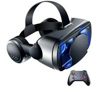 3D VR Gafas de Realidad Virtual, Gafas VR Auriculares con Lentes HD Anti luz Azul, Compatible con Smartphones de 4,7-6,6 Pulgadas, por Android/Phone, Regalo para niños y Familia(C)