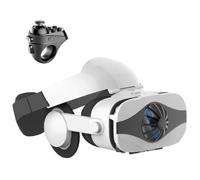 3D VR Gafas de Realidad Virtual, Gafas VR Auriculares con Lentes HD Anti luz Azul, Compatible con Smartphones de 4,7-6,6 Pulgadas, por Android/Phone, Regalo para niños y Familia(A)