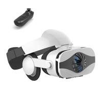 3D VR Gafas de Realidad Virtual, Gafas VR Auriculares con Lentes HD Anti luz Azul, Compatible con Smartphones de 4,7-6,6 Pulgadas, por Android/Phone, Regalo para niños y Familia(B)