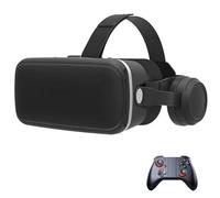 3D VR Gafas de Realidad Virtual, Gafas VR Auriculares con Lentes HD Anti luz Azul, Compatible con Smartphones de 4,7-6,6 Pulgadas, por Android/Phone, Regalo para niños y Familia(C)