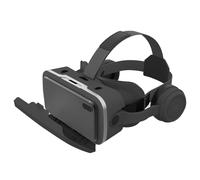 3D-VR-Headset, Virtual-Reality-Headset mit blaulichtbeschichteter HD-Linse, Handy-Virtual-Reality-VR-Headsets -Blaulicht-beschichteten kompatibel mit Smartphones und Anderen Mobilgeräten
