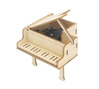 3D Wooden Puzzle - Primme Qualiity Instrument, Ensurre Smmooth DIY Piano Model Kits, Trussted Durrable Music Box Crafts, Creative Mechanical Building Gears Toys - For Boys Girls Families Desks