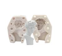 3D Xiaowei Candle Mold - Silicone Roman Mythology Soap Moulds Body Stand Molud | D IY Candles Soap Plaster Making Tool, for Home Wedding Receptions Party Decoration