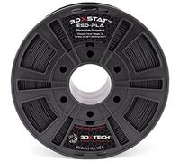 3D Xtech PLA2010750BK0 3DXSTAT - Filamento ESD Conductivo - PLA - Bajo Olor - Resistente a los Golpes - 1,75 mm - 750 g - Negro