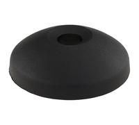 3D24 Plato, reposapiés, 60, plástico PA reforzado con bolas de cristal, color negro, sin agujeros atornillables, tipo I/B