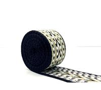 3dancraftit Cinta de mezcla de poliéster y algodón a rayas jacquard vendida por The Yard correa de repuesto de 3,8 cm ZE48-1Y