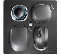 3Dconnexion SpaceMouse Wireless Kit 2 3DX-700136 - Ratón inalámbrico Bluetooth USB Type-A, 7 botones, óptico, negro