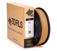 3DFILS - Filamento flexible para impresión 3D eFil TPU 60D: 1.75 mm, 1 Kg, Marrón Beige