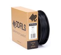 3DFILS - Filamento flexible para impresión 3D eFil TPU 85A: 1.75 mm, 500 g, Grafito