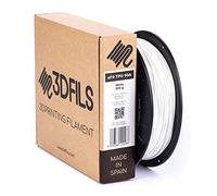3DFILS - Filamento flexible para impresión 3D eFil TPU 90A: 1.75 mm, 1 Kg, Blanco
