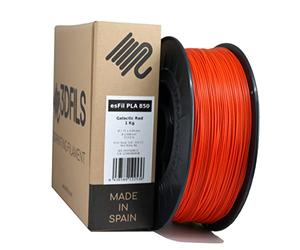 3DFILS - Filamento Glitter para impresión 3D esFil PLA MAX: 1.75 mm, 1 Kg,Galactic Red